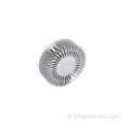 Profil de radiateur en aluminium extrudé personnalisé de haute qualité pour LED